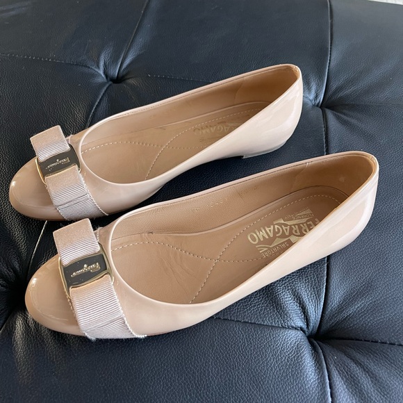Varina Pink Salvatore ferragamo flats - Picture 4 of 5
